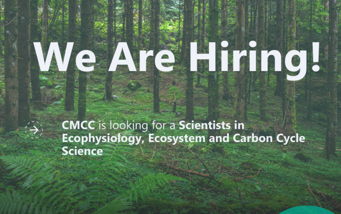 CONCERTO and CMCC are looking for scientists in Ecophysiology, Ecosystem and Carbon Cycle Science