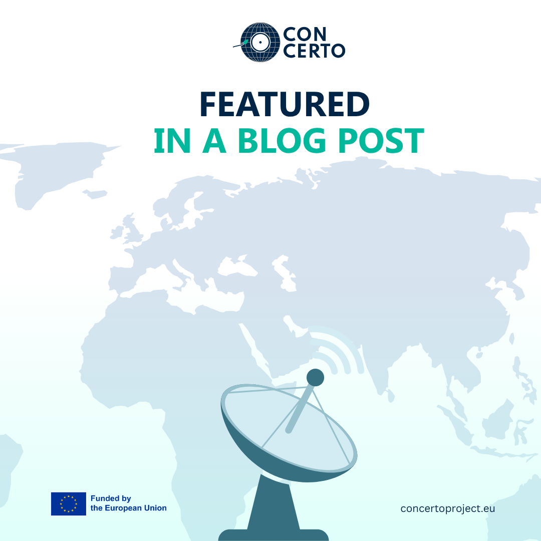 CONCERTO mentioned in a blog post by one of its partners