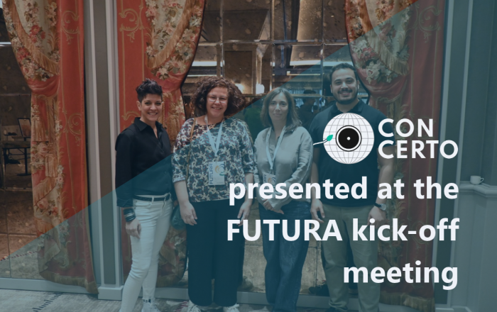 CONCERTO presented at FUTURA kick-off meeting in Milan